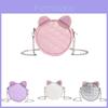 Adorable Cartoon Cat Embroidered Childrens Crossbody Bag For Boys And Girls