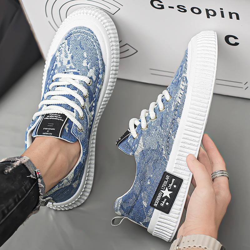 Модная дышащая повседневная парусиновая обувь для подростков — фото 7