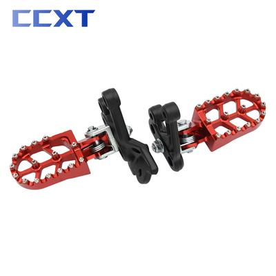 Electric Motorcycle CNC Foot Pegs Rests Pedals Footpegs Bracket For Surron Sur-Ron Light Bee X/S For Segway X260 X160 Universal