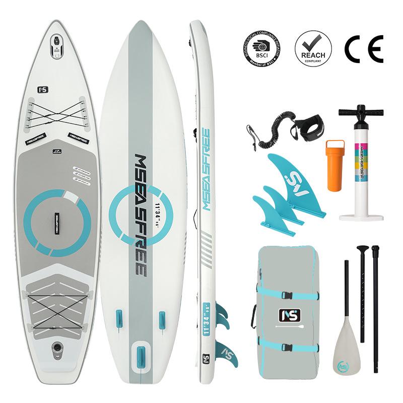 Lanko Inflatable Stand-Up Paddleboard for Racing and Surfing