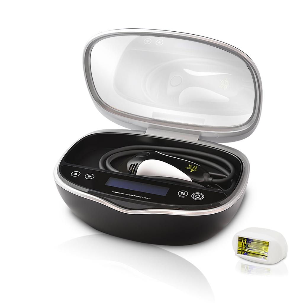 M-Tech KE-NON Light Beauty Device, Made in Japan, for Beard and VIO Use, 2-Year Manufacturer's Warranty, Authentic USPL, Matte Black