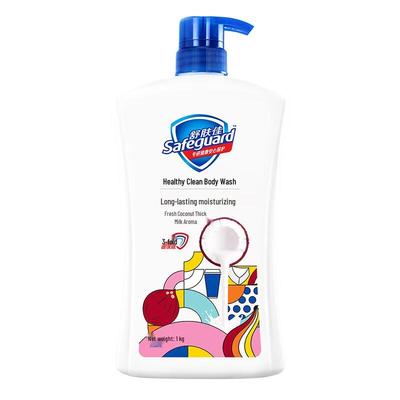 Safeguard Fresh Coconut & Milk Scent Shower Gel
