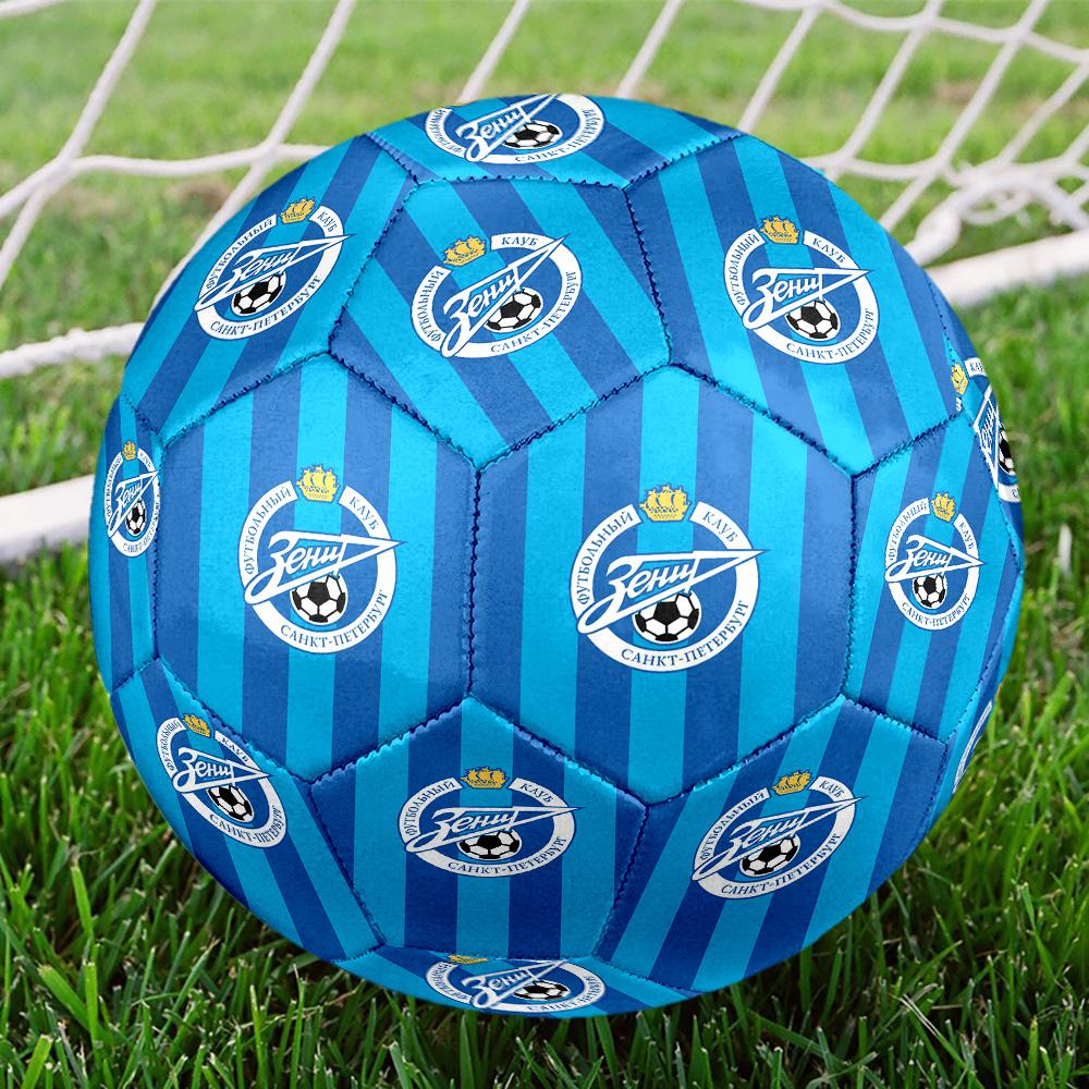 Zenit Saint Petersburg Indoor Soccer Ball Size 5 Colorful All Ages Machine Stitched PVC Competition Ready Durable High-Bounce