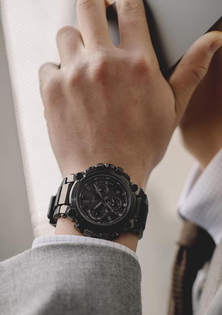 Casio Bluetooth Solární Černé G-Shock MT-G Rádiem řízené hodinky, MTG-B3000B-1AJF, Pánské,