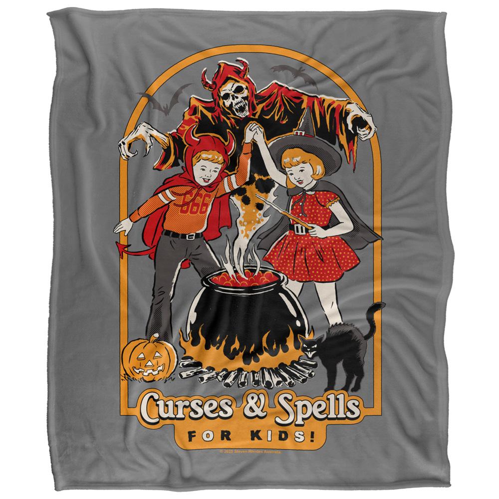 Steven Rhodes Curses & Spells For Kids Soft Touch Blanket