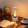 Retro Style Small Lantern Christmas Decoration Pony Lantern LED Candle Kerosene Lamp