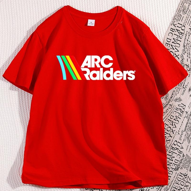 

ARC Raiders TShirt for Man Short Sleeve Cotton T Shirt Casual Luxury Tshirt Round Neck Harajuku Male Clothes Streetwear S