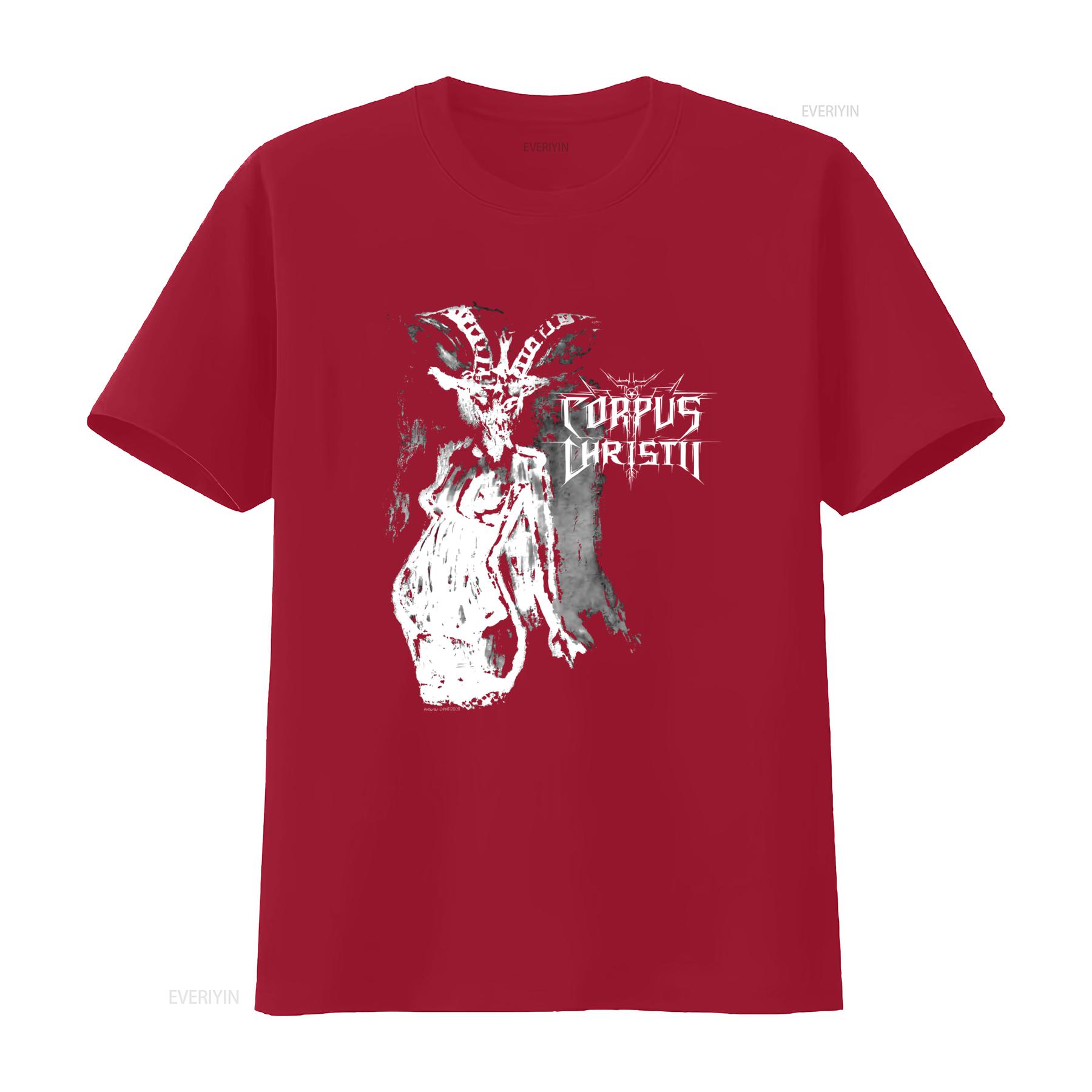 

CORPUS CHRISTII T Shirt XXL Heavy Metal Band Design Unique Art Print Premium Quality for Fans vintage Washed S