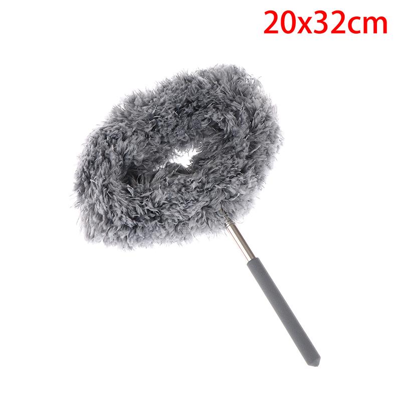Ceiling Fan Cleaner Dusters With Extension Pole Reusable Dust Removal Brush Removable Ceiling Fan Duster Cleaning Tool