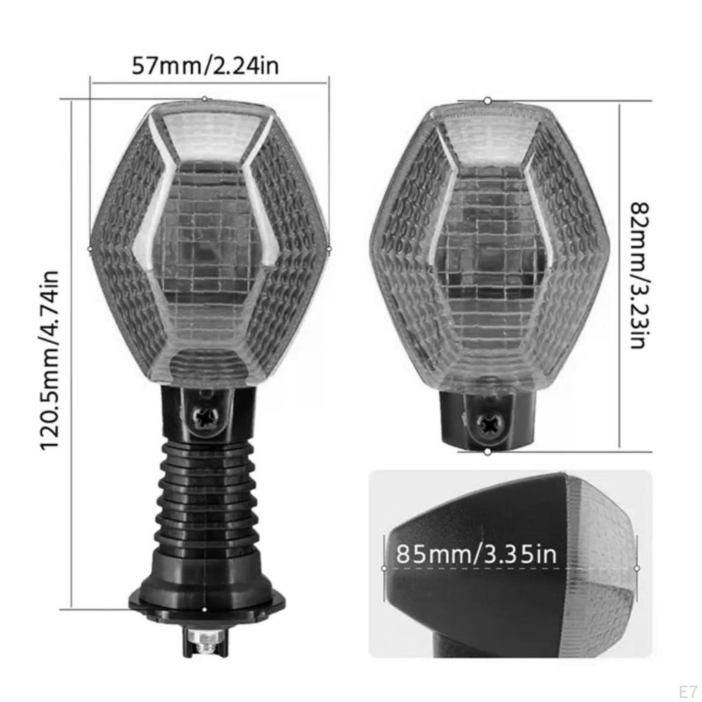 2 Pieces Motorcycle Turn LED Signal Lights