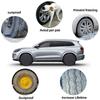 Car Tire Protector Easy Installation Spare Wheel Cover 65cm Diameter Versatile Tire Storage Bag for Long Term Storage