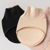 Metatarsal Sleeve Pads Ball of Foot Cushions with Soft sponge and silicone dots forefoot cushioning socks Non Skid Half Socks