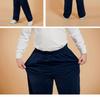 Navy Blue Plus Size Boys' School Uniform Pants - Extra Large