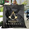 Giochi di Moda 3D Coperta A-Assassin's Creed, Coperta Plaid in Flanella per Letto Divano Picnic Ufficio Escursionismo Tempo Libero Riposo Regalo di Compleanno