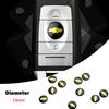 AABHM1 10/20Pcs Car Key Shell Remote Fob Emblem Decoration Logo Sticker For Chevrolet Cruze Malibu Sail Captiva Spark Equinox Trax Lova