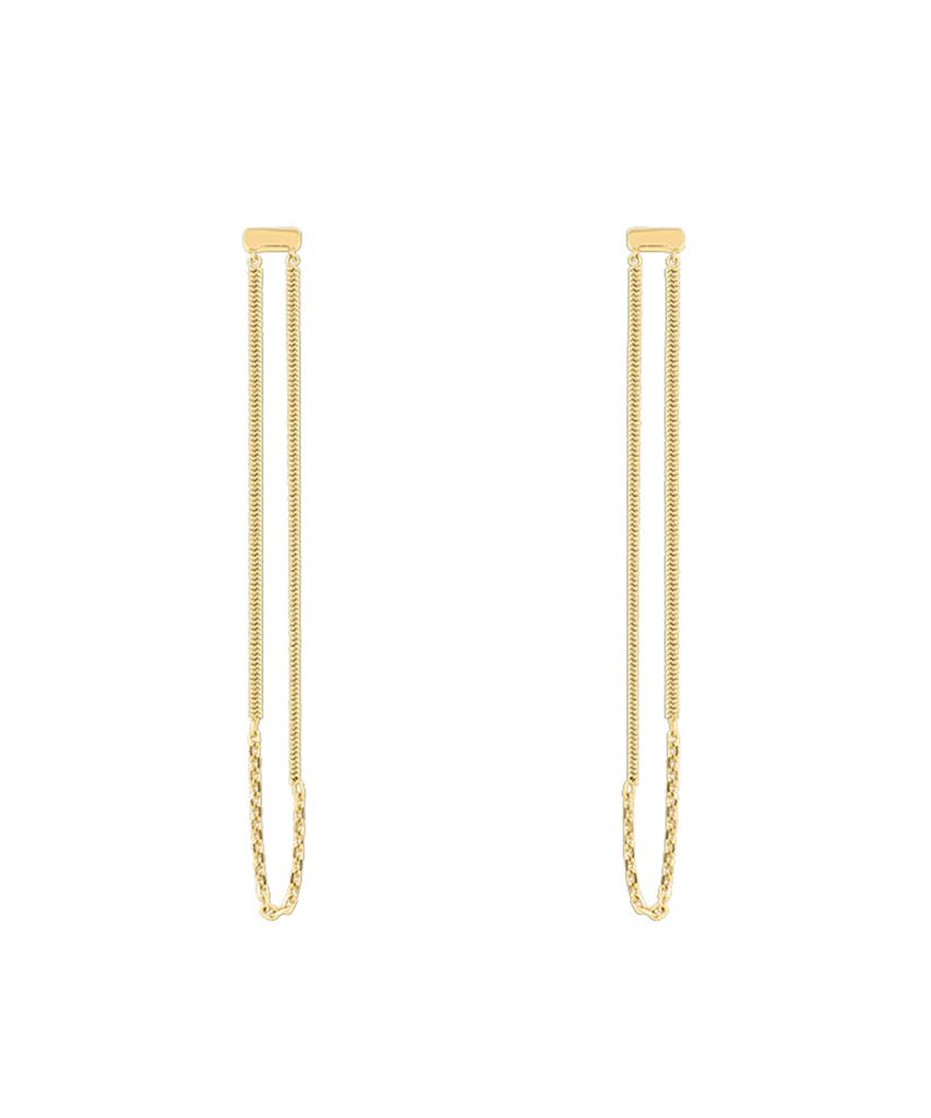 Begins Larin Chain Earrings
