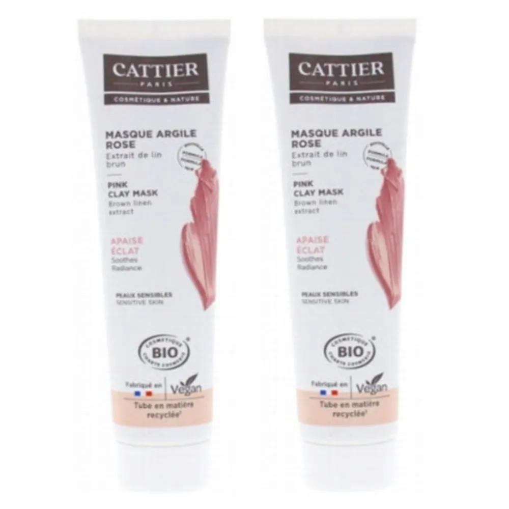 CATTIER Pink Clay Mask 100ml 2 pcs