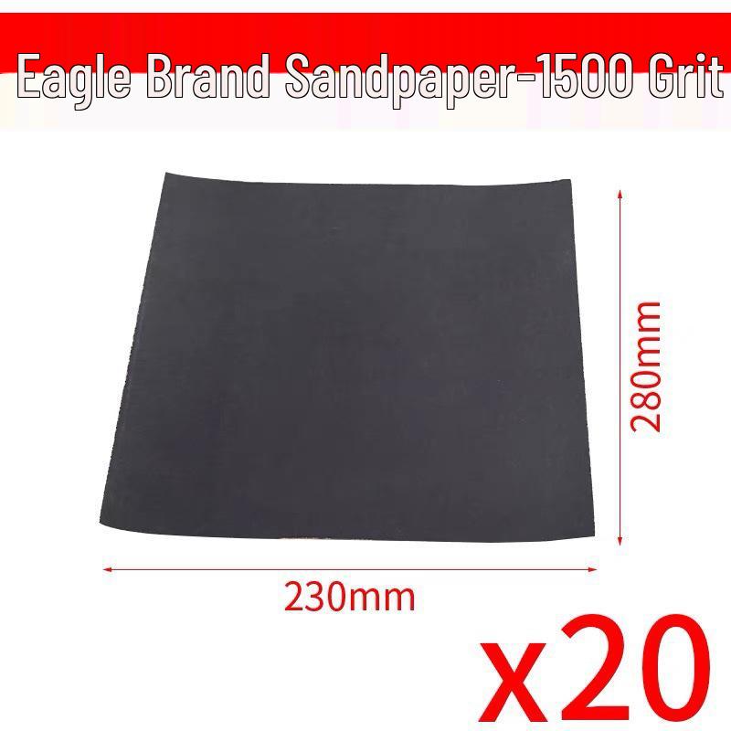 Philips 2000 Grit Wear-Resistant Sandpaper for Wet Sanding Walls, Wood, Metal