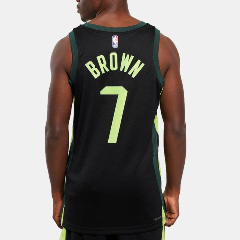 New Nike Jaylen Brown Boston Celtics 2024/25 City Edition Men's Nike Dri FIT Nba Swingman Jersey FQ4335-010