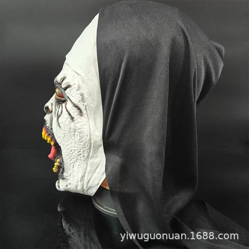 Halloween Horror Movie: The Conjuring2 Nun mask COS Nun mask horror prop COS Clothing