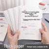 Kreatives B5 dickes weiches Gummi-Spiralnotizbuch für Schüler - A5 horizontal liniert kariertes Tagebuch Schreibwaren