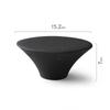Creative High Foot black white Ceramic Dessert Plate Restaurant Molecular Cuisine Display tray Snack Sushi Dish Tableware