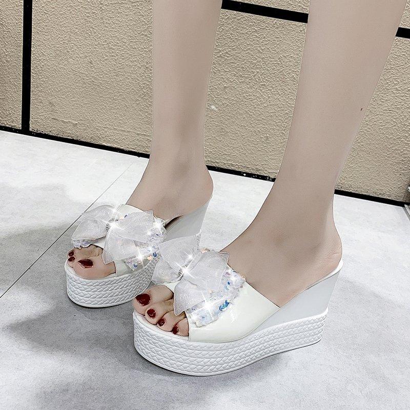2024 Summer New Style Arrived Sexy Platform Wedges Sandals Women Fashion High Heels Female Slippers Women's Fish Mouth Sandals