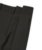 VIVABROWN 85-Viva013 [Neutral] Fluid Double-Pleat Wide Pants Black