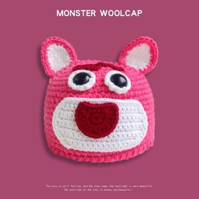 JYL TS DIY Shrek Knit Hat Unisex Winter Long Braid Green Beanie Hat Acrylic