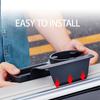 1Pc Car door side storage box, multifunctional hanging storage box with cup holder, durable plastic car accessories