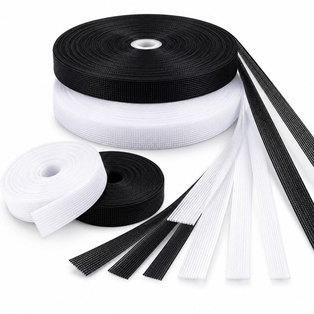 6mm-15mm wide polyester steel strips, used for sewing clothing accessories, bra underwires, wedding dresses, evening gowns, lingerie, hats (5 meters)