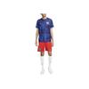 Nike England National Team Qatar World Cup Football Training Sports Logo Round Neck Short Sleeve T-Shirt Men Tops Navy-Blue DM9547-492