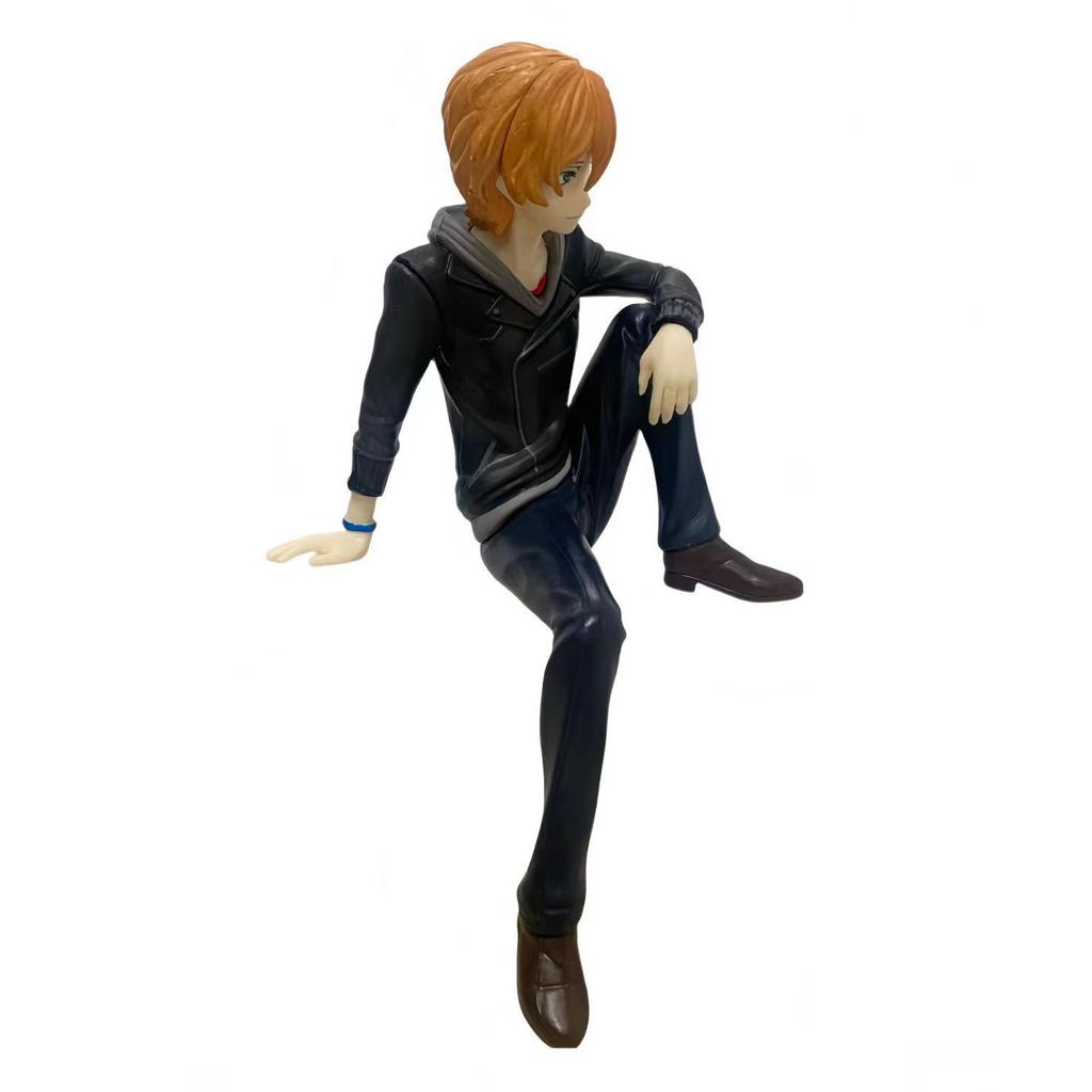 8-13.5cm bungou dogs vagrants anime figure youth dazai osamu action figure nakahara chuuya statuette pvc collection model toys