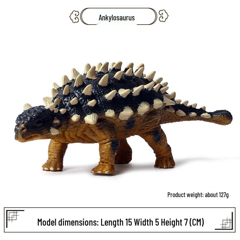 Children s Jurassic Dinosaur Static Model Figure - Plastic Toy Ornament