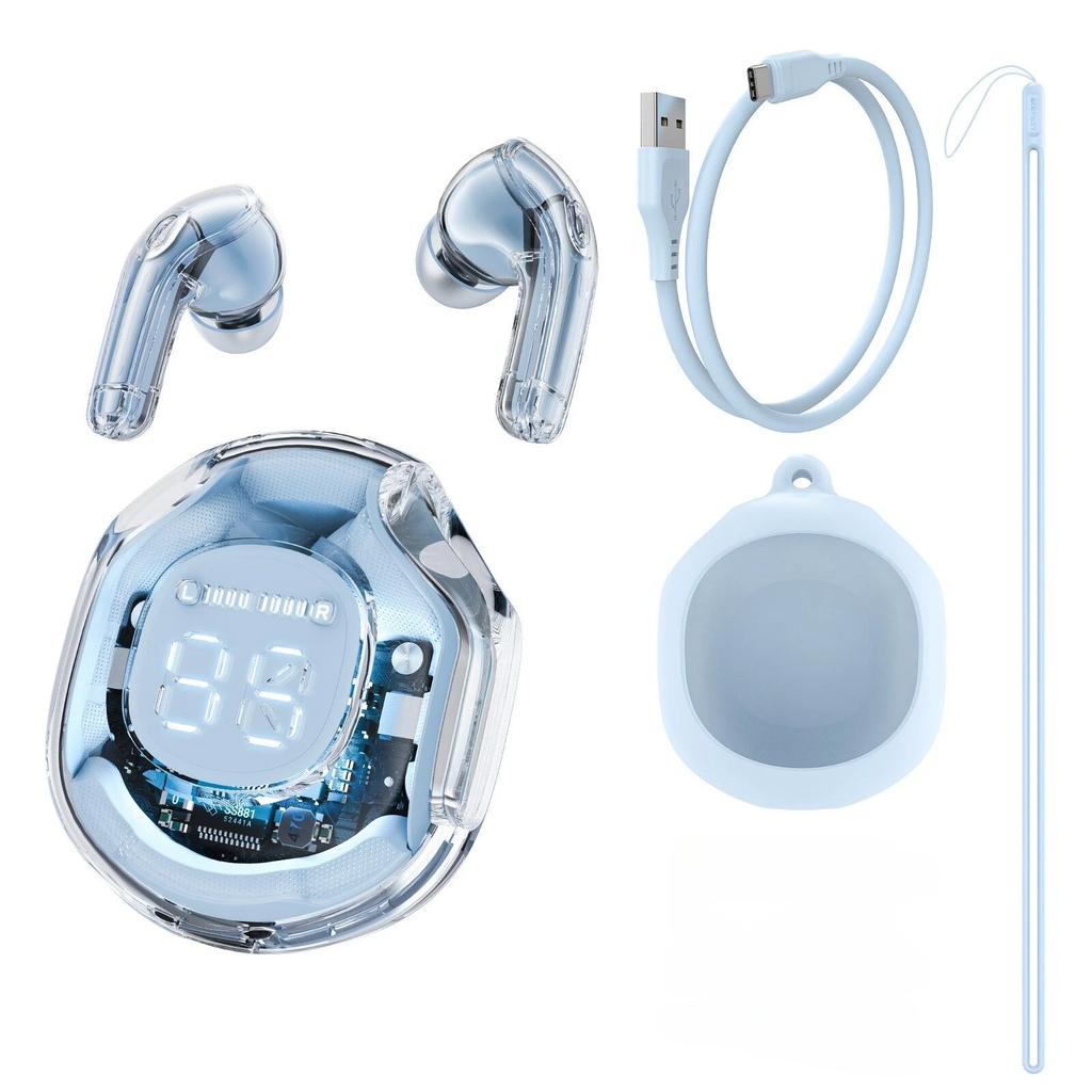 T8 Wireless Bluetooth Headphones LED Power Display In-Ear Wireless Earbuds with Charging Case HiFi Stereo TWS Headset for Air39