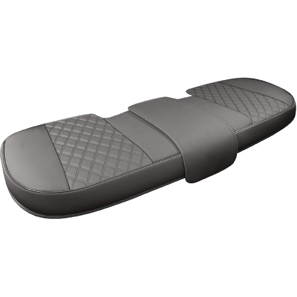 Black Panther Luxury Faux Leather Car Seat Cover Front Bottom Seat Cushion Cover, Anti-Slip And Wrap Around The Bottom, Fits 95% Of Vehicles - 1