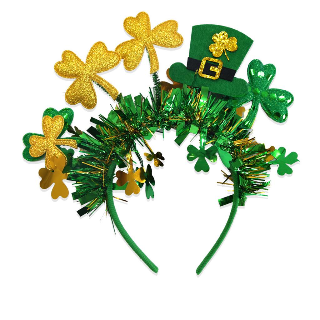 St. Opaski na głowę na Dzień Świętego Patryka & Gumki do włosów & Scrunchies