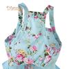 K&J Spring Summer Flower Print Cotton Cute Pet Dress Cat Dog Costume Outfit Clothes