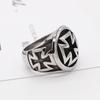 Accessories, European and American Vintage Cross Crusader Men, Rings