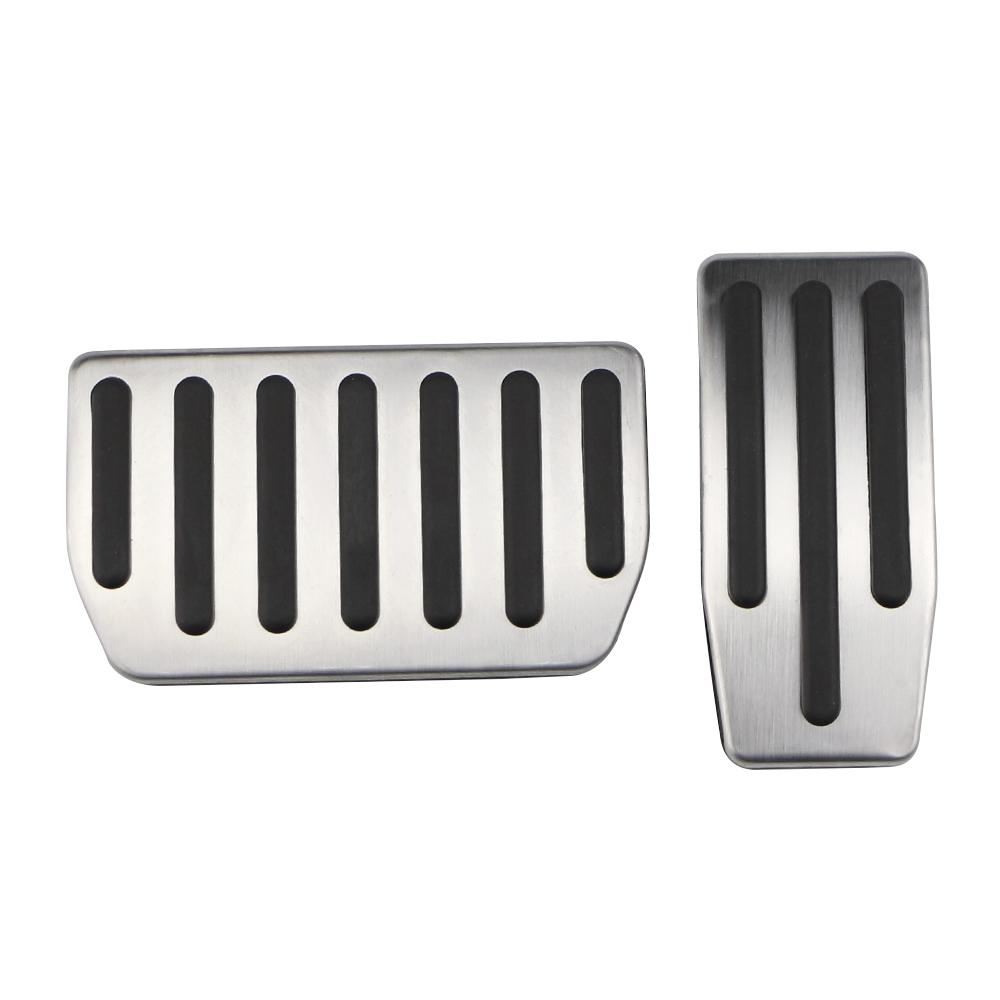 Stainless Steel Pedals For Tesla Model X Model S 2016-2025 Foot Pedal Accelerator Gas Fuel Brake Rest Pedal Cover Parts