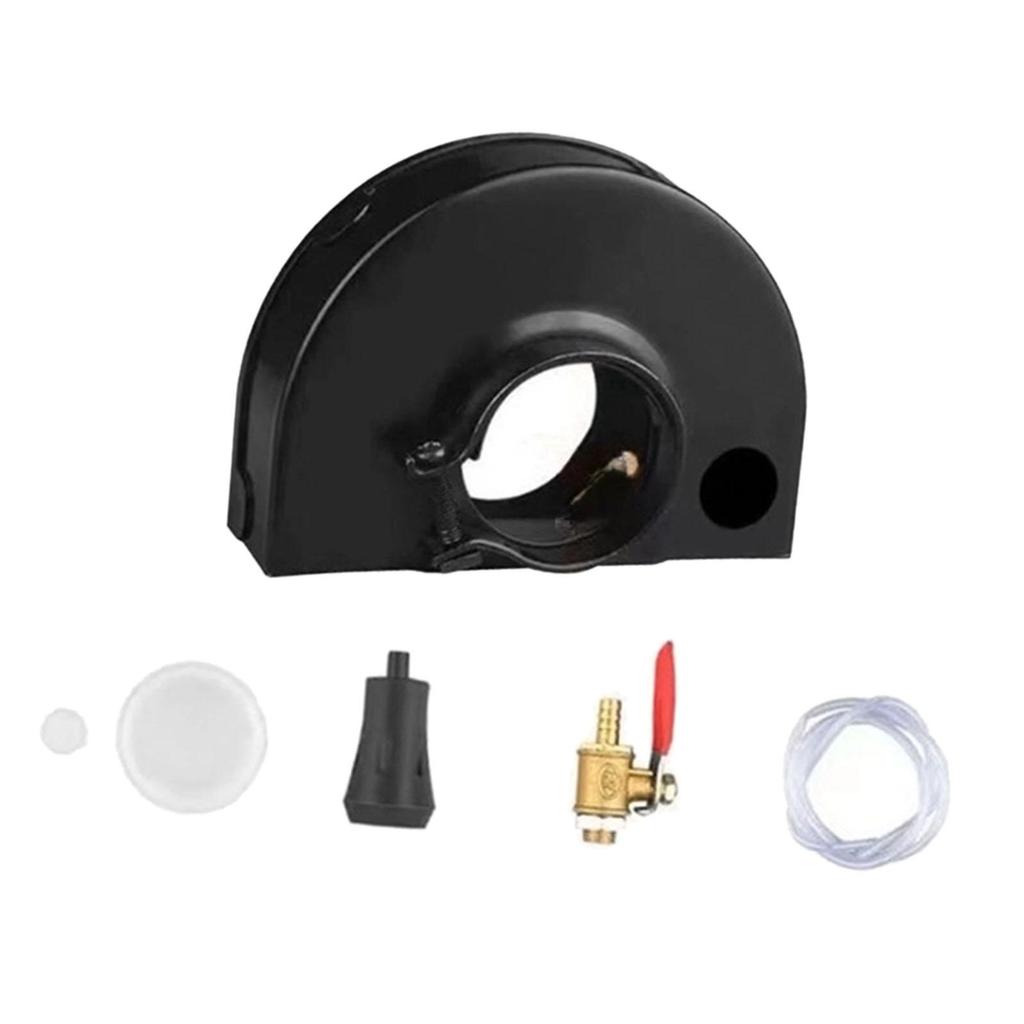 Compact Angle Grinder Shield Set Carbon Steel Dust Shroud Protection Cover for Grinder Metal Work
