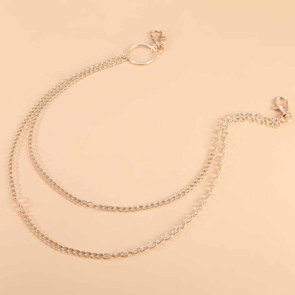 European & American Hip-Hop Punk Fashion Body Chain - Trendy Waist & Pants Chain