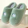 Fashion Thickened Plush Cotton Couple Slippers for Winter Indoors Anti-Slip and Warm Home Household Shoes