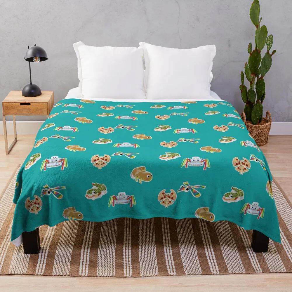 Bugsnax Best Of Bugsnax Pack For Fans Throw Blanket manga blankets and throws 75cmx90cm