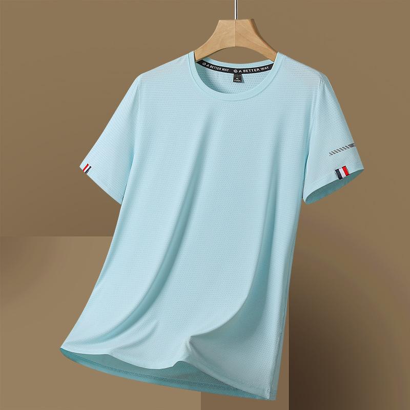 T-shirt casual da uomo a maniche corte Dm