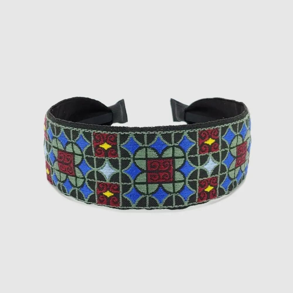 Lara Ethnic Grid Hairband PBLUEWINELALAH336 3306143
