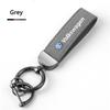 Valve Stems Caps Leather Car Keychain Key Chain Rings Metal Leather For For VW Volkswagen Golf Polo Passat Touran Jetta Car-Styl WR0