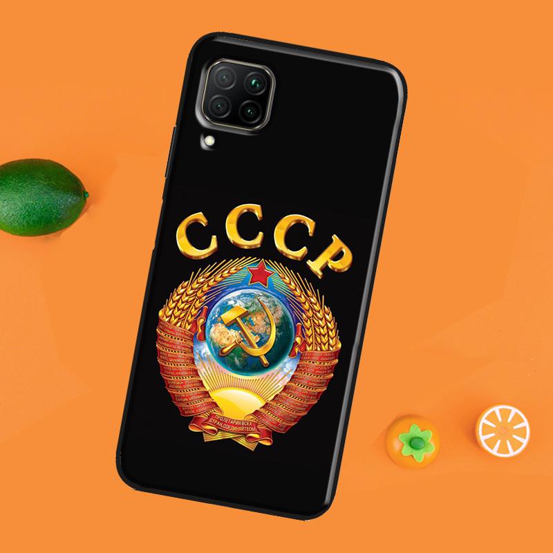 Soviet Union USSR Flag For Honor 50 Case 8X 9X 10i Cover For Huawei Nova 5T P Smart 2021 P20 P30 P40 Lite Pro