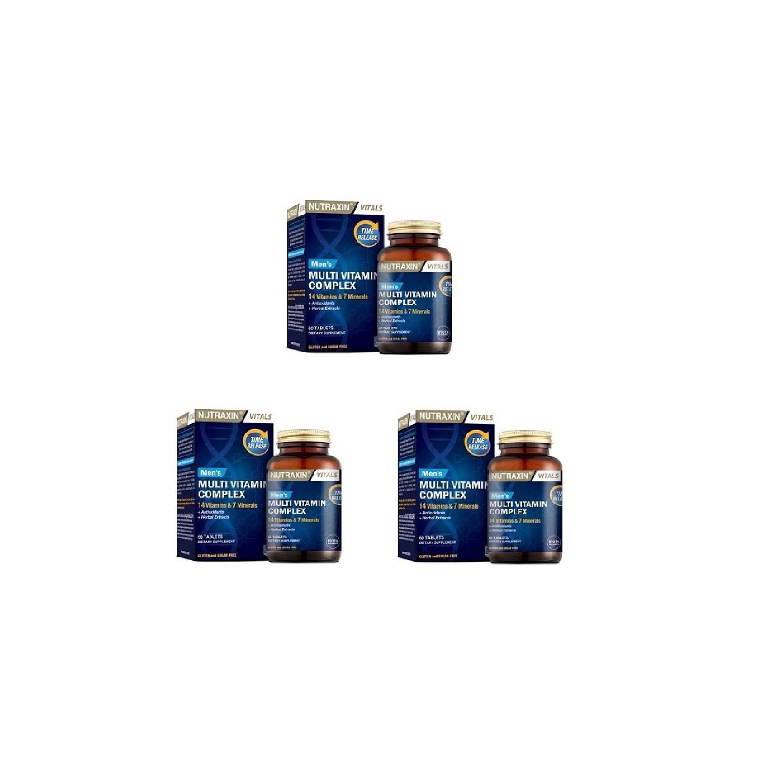 

Nutraxn Multivtamn Complex Men 60 Tablet*3