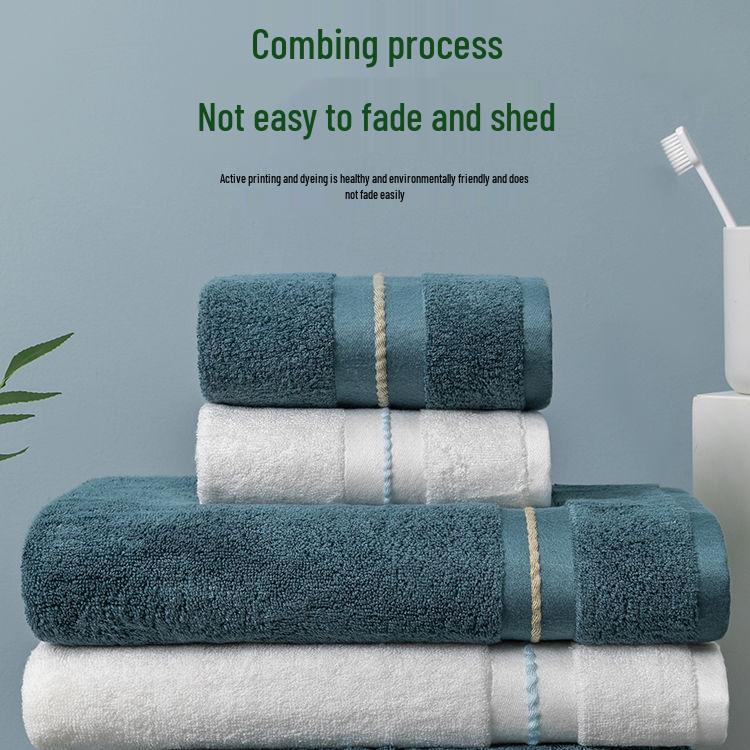 Luxury Bamboo Bath Towel - Thick, Quick-Drying & Non-Shedding for Couples